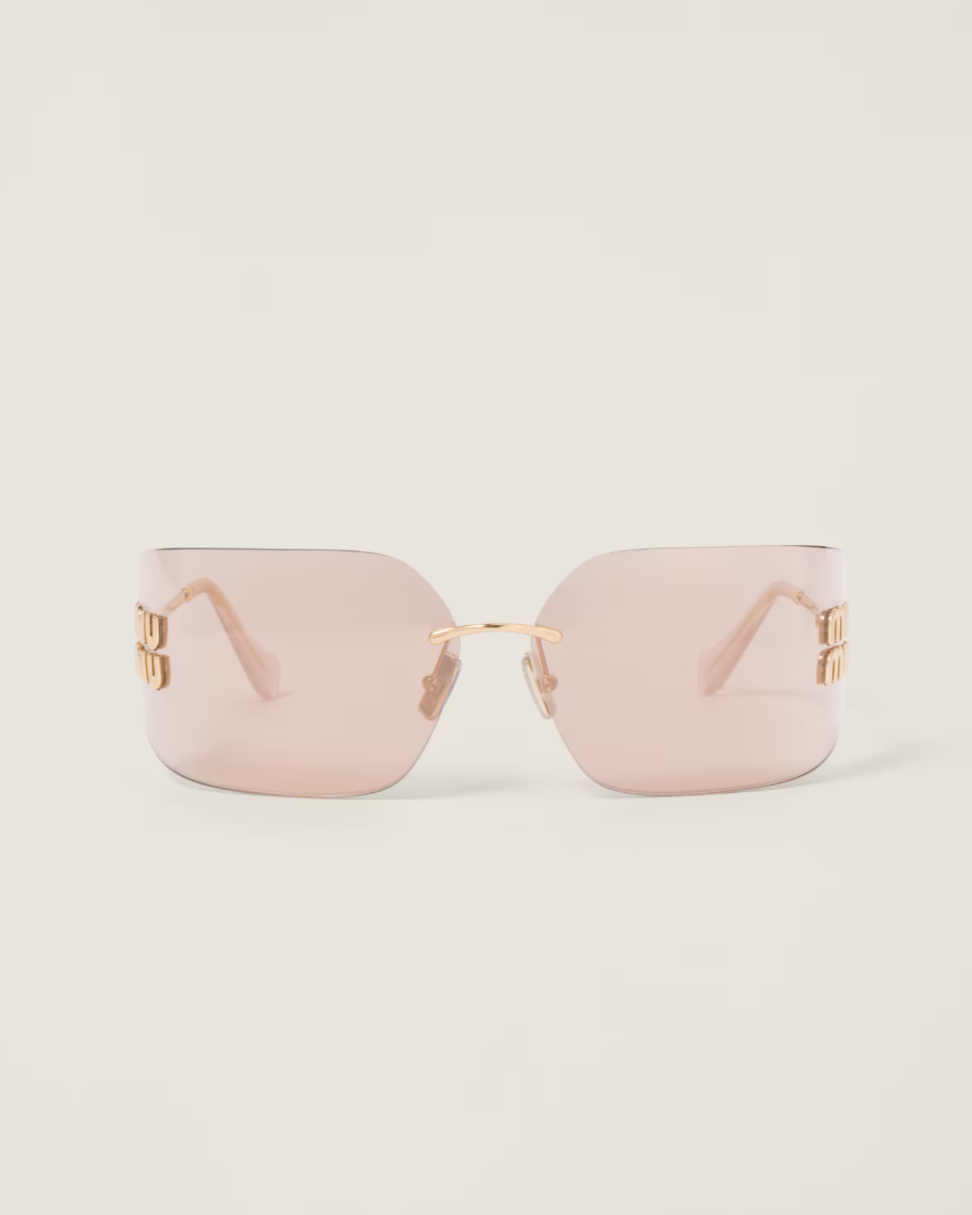 Frameless sunglasses