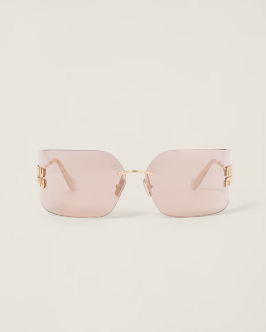 Frameless sunglasses